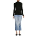 thumbnail image 2 of Time and Tru Women's Turtleneck Sweater, 2 of 5