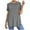 Gray, variant on Clothes for Pregnant Women Summer Fashion Solid Color Short Sleeve Casual Maternity Shirts Pregnancy Clothes