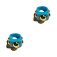 thumbnail image 2 of Youkk Beautiful Gold Rings Statement For Fashionable Women Durable Women Rings blue 2Set, 2 of 6