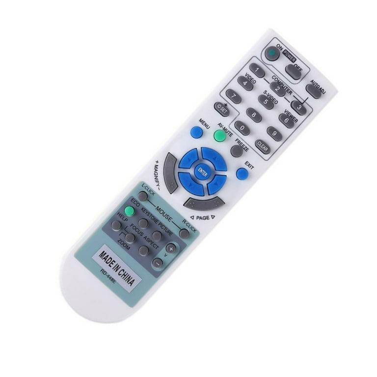 Replaced Remote Control Fit for NEC Projector RD-448E V260X+