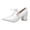 White, variant on Female Black High Heels Closed Toe Platform High Heels for Women Casual Open Toe Ankle Strap Work Shoes Dress Sandals Dating Shoes Womens High Heels Gold Stiletto Heels Closed Toe