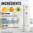 thumbnail image 5 of Global Keratin GKhair pH+ Pre-Treatment Clarifying Shampoo (1000ml/ 33.8 fl. oz) |Purple Shampoo /Toner Silver Bombshell 710ml - Leave In Bombshell Cream (100ml/ 3.4 fl. oz), 5 of 9
