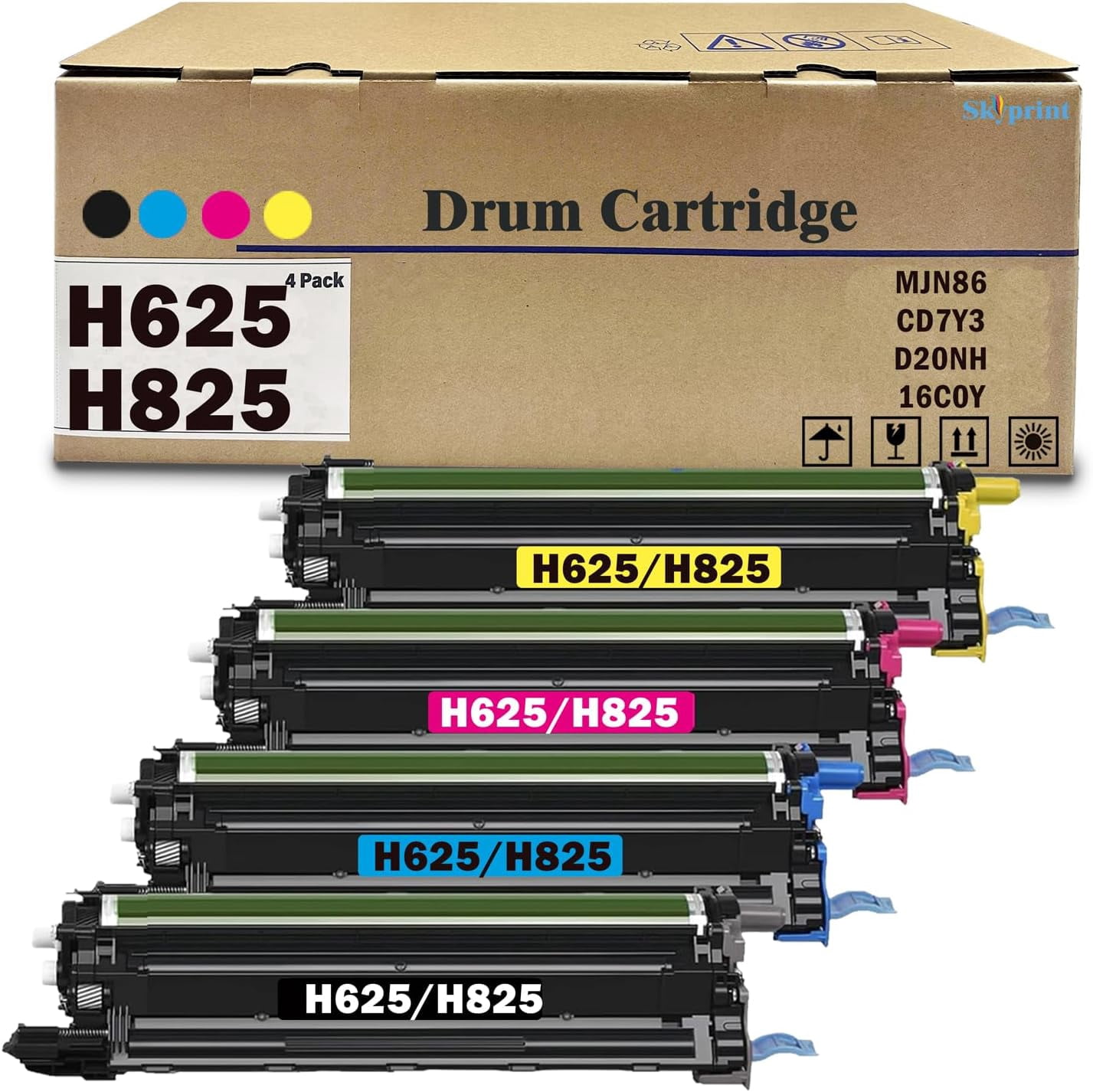 Sharp MX-60NU-SA Cyan/Magenta/Yellow/Black Drum Unit - Walmart.com