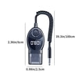 thumbnail image 3 of TIMIFIS Bluetooth Récepteur Monté sur Voiture, Émetteur Audio Sans Perte, Autres Accessoires Extérieurs, 3 of 9