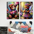 thumbnail image 2 of JYLMOOD 2-Pack Love Bear Diamond Painting Kits, 30x40cm DIY Diamond Art Craft Kit for Home or Office Wall Decor, 2 of 7