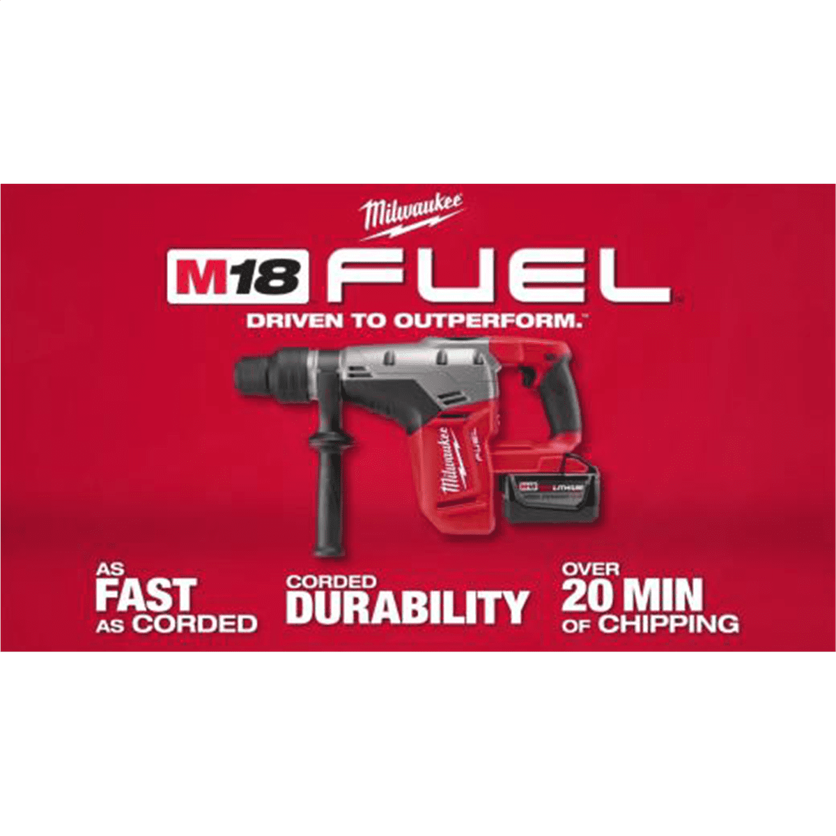 Milwaukee Tool M18 FUEL 1-9/16" SDS Max Hammer Drill (Tool Only)
