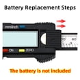 thumbnail image 3 of Micrometer Calibrator Digital Caliper Vernier Tools Pachometer Digital Caliber Electronic Caliper Handle Plastic Calipers, 3 of 7