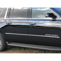 Stainless Steel Molding Insert 4Pc Fits 2015-2020 Chevy Suburban MI55198 QAA