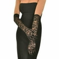 thumbnail image 4 of Magik Sexy Lace Gloves Thin Long Bride Wedding Party Arm Elbow Prom Driving 19.7'', 4 of 7