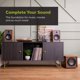 thumbnail image 4 of Subwoofer Dayton Audio CS1000 de 10" y 180 W, amplificado, acabado en madera, 4 of 7