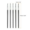 thumbnail image 2 of Uxcell 5pack Clay Sculpting Tool Set, Clay Sculpting Shaper Rubber Tip Shaping Pen Silicone Brushes Shaping Gray, 2 of 5