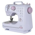 thumbnail image 2 of Mini 12 Stitches Sewing Machine Multifunction Electric Replaceable Multifunction Electric Sewing Machine Presser Foot DIY Crafting Mending Knitting Machine, 2 of 9