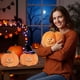 thumbnail image 1 of Almohada de Calabaza de Halloween, Peluche de Juguete, Cojín de Calabaza, Almohada de Sofá, 1 of 6