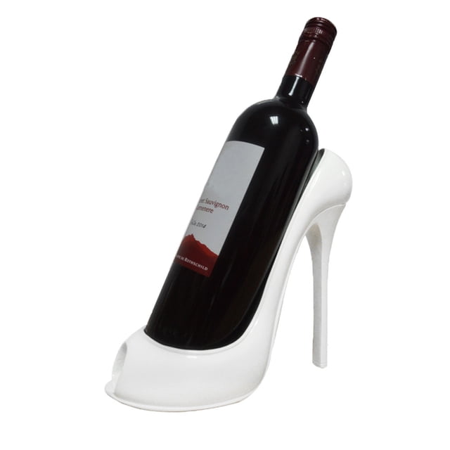 Agiferg Wine Rack High Heel Shoe Bottle Holder Storage Wedding Party Decor Ornament Gif