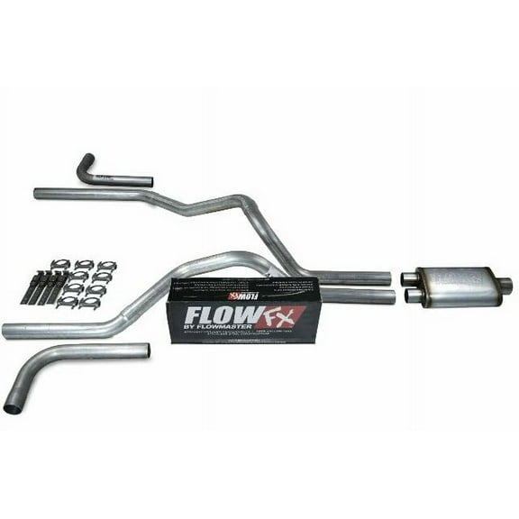 Dodge Ram 1500 Truck 04-08 2.5" Dual Exhaust Kits Flowmaster Flow FX Side Exit