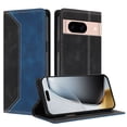thumbnail image 2 of Phone Case for Google Pixel 8A FOXDOCK Premium Leather,Creative Dual-Color Cover with Card Slot,Shockproof, 2 of 7