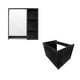 thumbnail image 3 of Mueble Para Baño Gabinete Organizador Lavabo Espejo Repisas multicolor 1, 3 of 6
