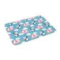 thumbnail image 2 of Bingfone Panda Flying In The Sky Door Mat 16"X24" Front Entrance Non-Slip Low Profile Washable For Entryway, 2 of 9