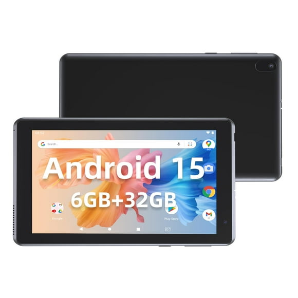 IWEGGO Android 15 Tablet, 7 Inch 6GB RAM+32GB ROM/ 1TB Expandable Computer, 5MP Camera Tablets, 1.6Ghz Quad-core Processor, 3000mAH Battery Tablet PC, Wi-