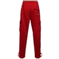 thumbnail image 3 of J. METHOD Mens Comfy Elastic Drawstring Fleece Cargo Sweat Pants M-5XL, 3 of 6