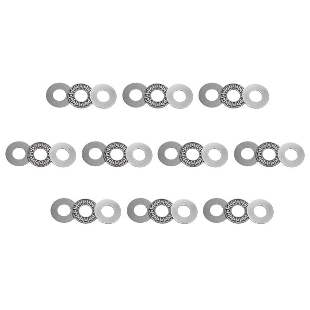 Unique Bargains AmmxK1226 Roulements à Rouleaux à Aiguilles de Poussée 12mmx26mmx2mm avec Rondelles AS1226 10pcs