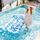 thumbnail image 2 of La Piscina Flota Hamaca Inflable Cama Flotante Con Reposacabezas para Fiesta en Verano, 2 of 9