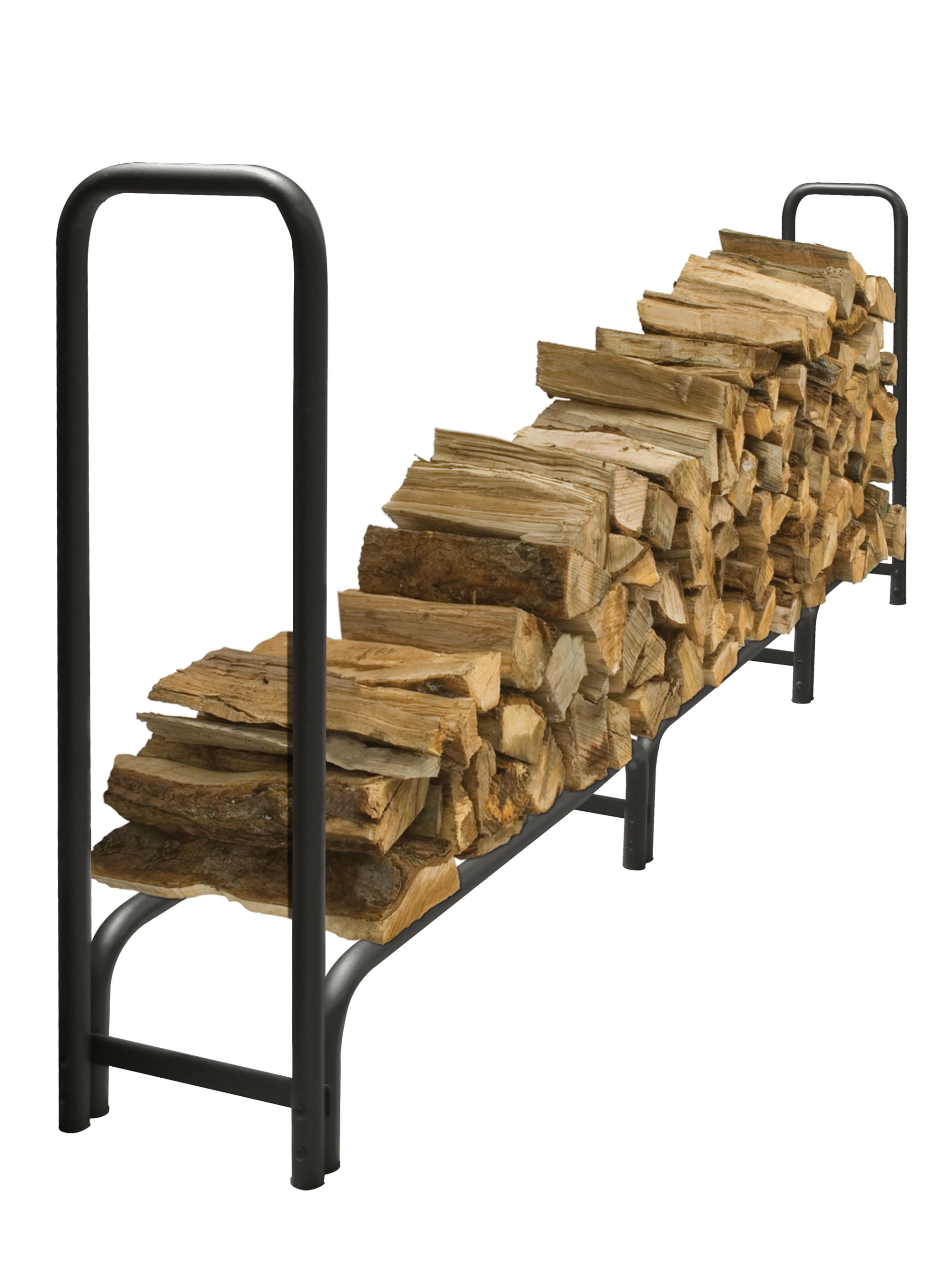 walmart wood rack on Pleasant Hearth Ls938 144 12 Ft Heavy Duty Steel Log Rack Walmart Com Walmart Com