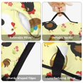 thumbnail image 6 of Rooster and Basket Yellow Pattern Teens Toddler Nap Mat with Pillow, Sleeping Mat Bag for Preschool Daycare 51"x22", 6 of 6
