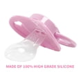 thumbnail image 4 of CutiePlusU Adult Sized Pacifier Big Shield Dummy for Men Women Cute Prints Pink, 4 of 5