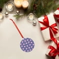 thumbnail image 6 of Zufioo Cute Pig Print Large Acrylic Christmas Ornaments, Suitable for Christmas Tree Christmas Holiday Party Pendant Decorations-Round Shape, 6 of 7