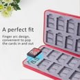 thumbnail image 4 of Game Card Case Compatible with Nintendo Switch & Switch Lite/OLED, Kawaii 24 Game Holder Cartridge Case for Game Cards and 24 SD Cards, Cute Compact Game Storage Case Box, Mario Party, 4 of 6