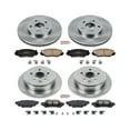 thumbnail image 3 of PowerStop Front and Rear Stock Replacement Brake Pad and Rotor Kit Fits: LEXUS Select Models KOE6988, 3 of 8