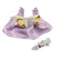 thumbnail image 3 of Ropa para muñecas en miniatura perfke elegante y bonita traje de flores violetas, 3 of 9