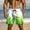 Green-12, variant on Mens Shorts with Pockets Elastic Waist Flame Printing Board Shorts Athletic Lounge Quick Dry Drawstring Beach Pants