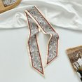 thumbnail image 4 of Bibifish Womens Skinny Scarf Vintage Floral Neck Scarf For Hair Bags Neck Wrist Waist Handbag Handle Wrap Ponytail Scarf Belt, 4 of 4