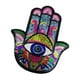 thumbnail image 2 of Parches termoadhesivos con forma de ojo de mano, parches bordados con lentejuelas para ropa, chaquetas, camisetas y sudaderas., 2 of 12