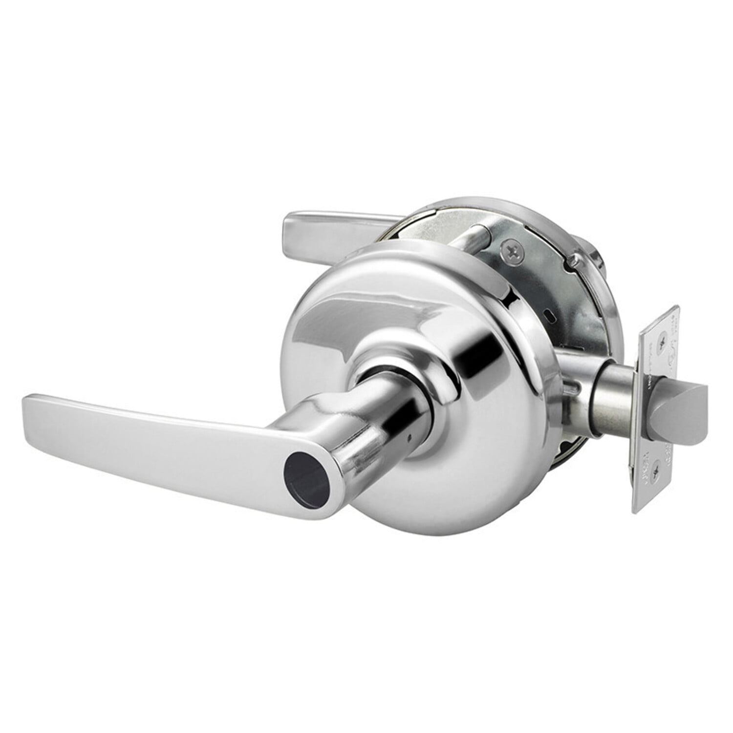 Corbin Russwin CL3857 AZD 625 LC Grade 2 Storeroom or Closet Cylindrical  Lock Armstrong Lever Less Conventional Cylinder Bright Chrome Finish  Non-handed - Walmart.com
