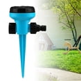 thumbnail image 5 of JIhuhea 360 Degree Adjustable Garden Sprinkler on Spike, Lawn Irrigation Sprinkler for Yard Grassland, Multi Pattern Spray Head Easy Install Outdoor Watering, 5 of 8