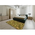 thumbnail image 5 of Ahgly Company Machine Washable Indoor Rectangle Transitional Pistachio Green Area Rugs, 3' x 5', 5 of 7