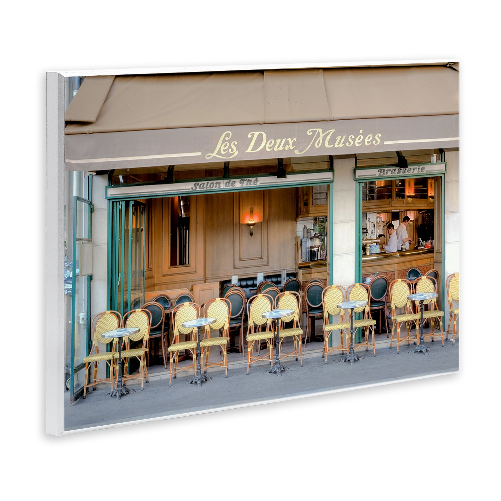 Stupell Industries Parisian Outdoor Seating Cafe Wall Plaque Art, design by Alan Blaustein