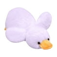 thumbnail image 2 of Loyerfyivos Stuffed Duck, Plush Stuffed Duck Toy,Weighted Plush Cute Duck Stuffed Animals,Huggable,Duck Plush Pillows Lying Duck Plush Toy Purple Duck Plushie Gifts for Kids Christmas Valentine's Day, 2 of 9