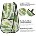 thumbnail image 4 of Dailycode Double Sided Oven Mitt with Loop Heat Resistant Kitchen Long Potholders 7" x 35" Cartoon Cute Crocodile, 4 of 6