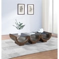 thumbnail image 2 of Meridian Furniture Beverwil Brown Coffee Table, 2 of 7