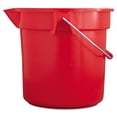 thumbnail image 1 of Cubeta Redonda Rubbermaid Commercial Brute, 3.5 Gal (14 Qt), Plástico Rojo Uso Rudo, 1 of 6