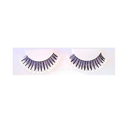 Coveted Cosmetics False Eyelashes Natural Feather Hand Made Human Hair Fake Falsies Lashes (1 Pair, Lucky Star)