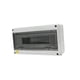 thumbnail image 1 of Caja de protección de distribución 15 18 24 vías Plástico impermeable IP66 Fácil de instalar Caja de conexiones para comunicación Disyuntor de pared HT 18 shamjiam  Protección de distribución, 1 of 8
