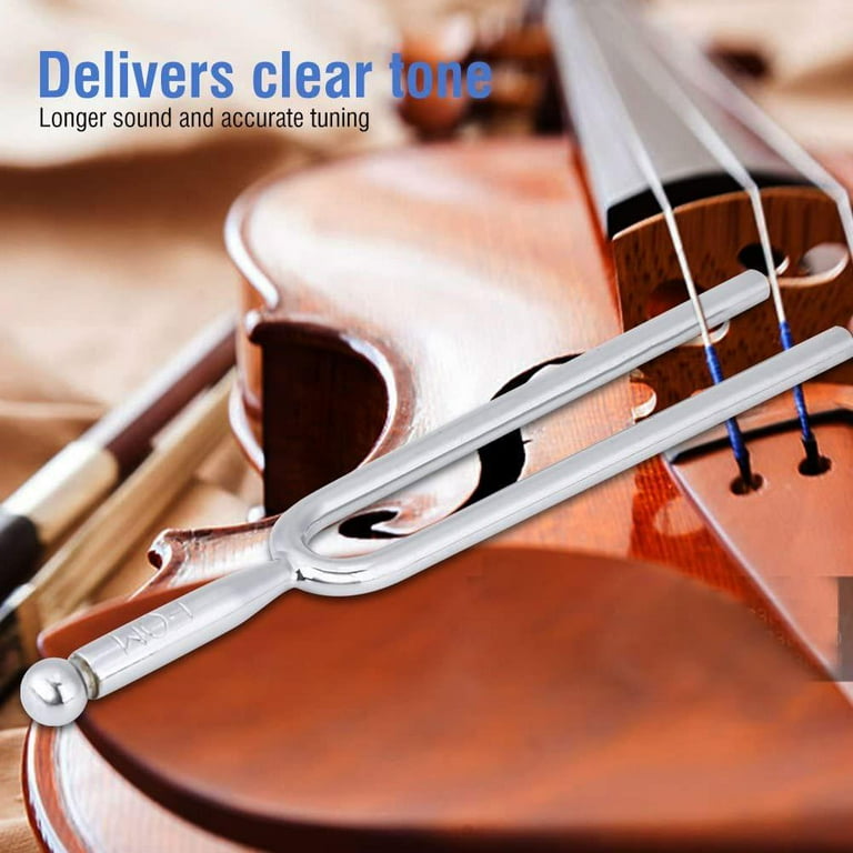 440Hz Tuning Fork A Tone Stainless Steel Musical Instrument Tuner