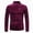 W142-Red, variant on NOLDARES Mens Mock Turtleneck Long Sleeve Basic Pullover Ribbed Thermal T Shirts Lightweight,Slim Fit(W142-Purple)