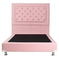 thumbnail image 3 of Box Base Cama Queen Size + Cabecera Mary Rosa Dicasa Pink, 3 of 8
