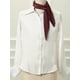 thumbnail image 5 of INSPIRAR CHIC Pañuelo de Cabeza de Rombo Plisado para Mujeres, Bufandas de Color Sólido, Neckerchief Bandana Color Rojo Vino 40.94x16.54"(L*W), 5 of 5